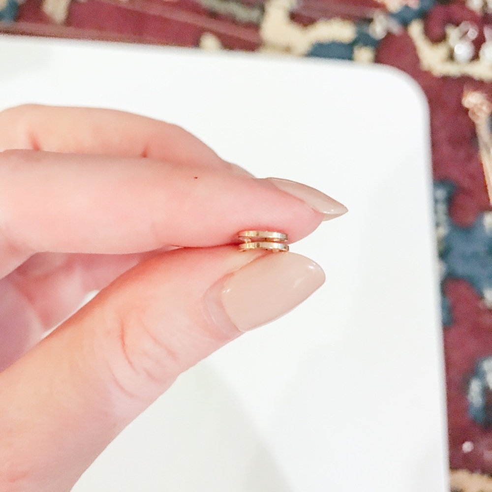 Adjustable Delicate Double Wire Ear Cuff - image 1